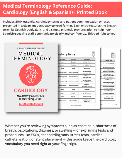 Cardiology Study Bundle: Reference Guide, Cheat Sheets & Quiz