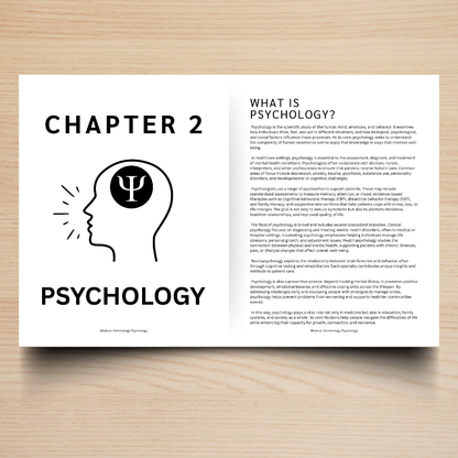 Mental Health & Administration Medical Terminology Guide (English & Spanish): The Complete Series Guide | Volume 6