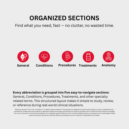 Hematology Oncology Medical Abbreviations Cheat Sheet (Digital Download)