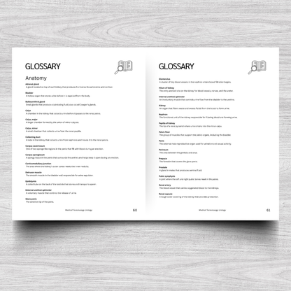Urology Medical Terminology: A Simple Reference Guide (English & Spanish)