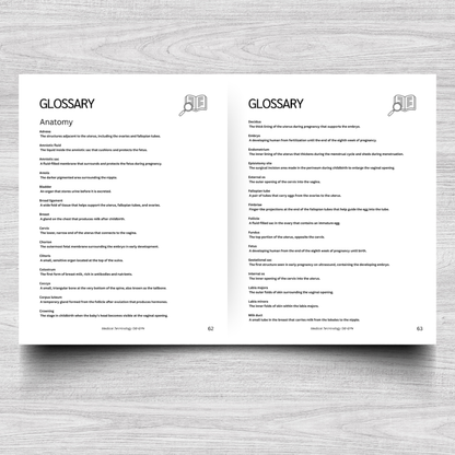OB-GYN Medical Terminology: A Simple Reference Guide (English & Spanish)