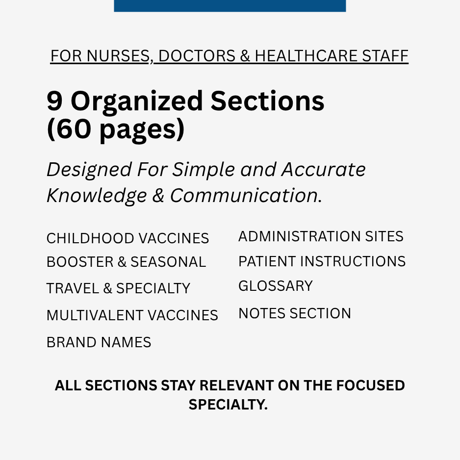 Immunizations & Vaccines Medical Terminology: A Simple Reference Guide (English & Spanish)