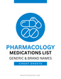 Medications List Cheat Sheets (Digital Download)