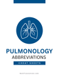 Pulmonology Medical Abbreviations Cheat Sheets (Digital Download)