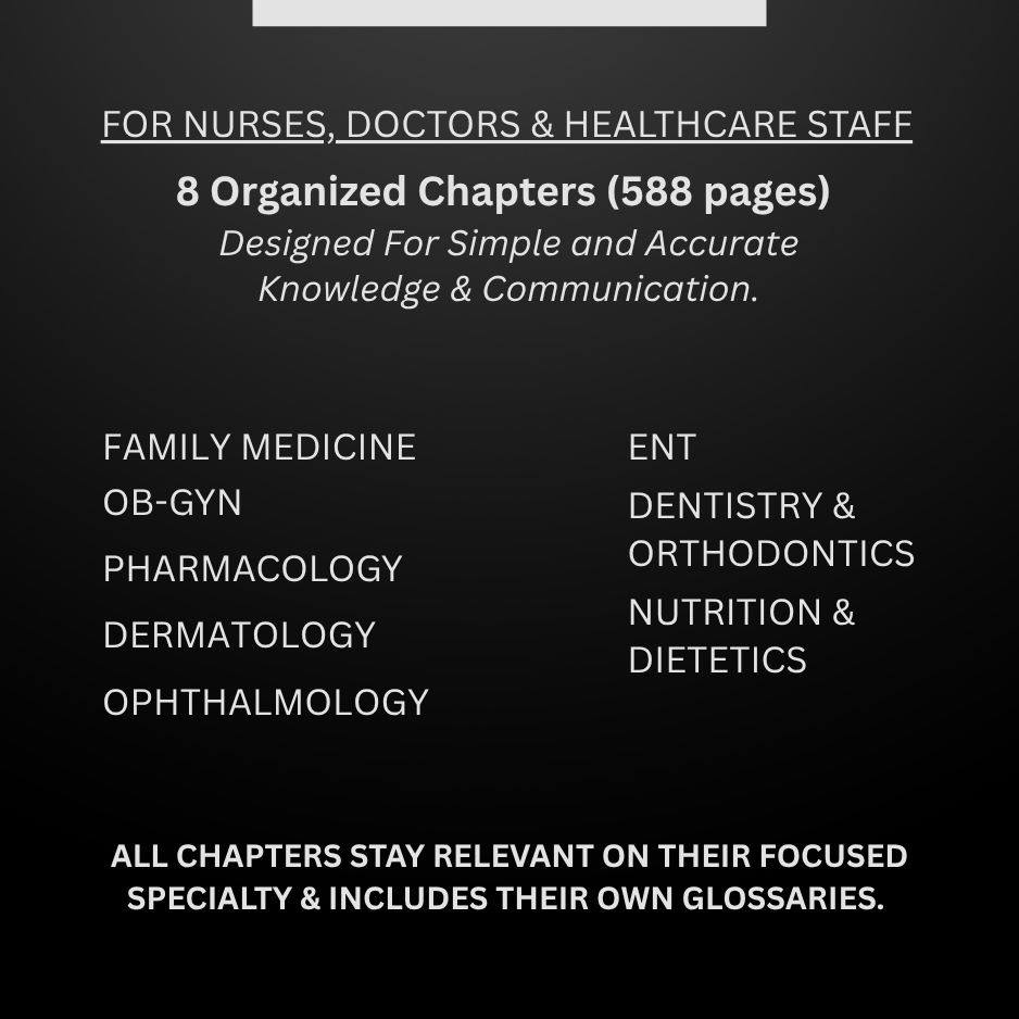 Primary Care & Women’s Care Medical Terminology Guide (English & Spanish): The Complete Series Guide | Volume 4